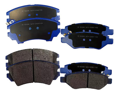 Kit Pastillas Delanteras + Traseras Freno Gtx Chevrolet Camaro 2010 2020