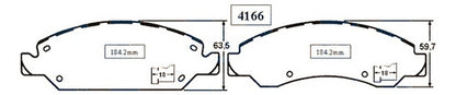 Pastilla Freno Delantero Chevrolet Silverado 6.5 2008 2014