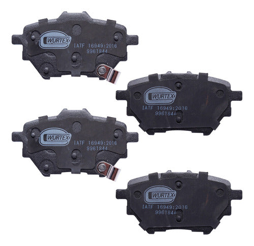 Par Disco Freno + Pastilla Trasero Peugeot Partner 1600 2010 2022