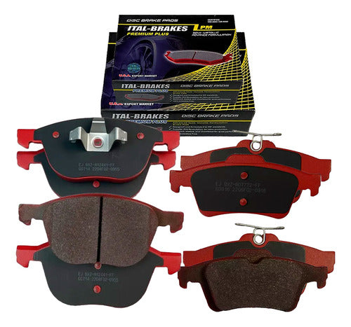 Pastilla Freno Mazda 3 2003 2014 Delanteras + Traseras