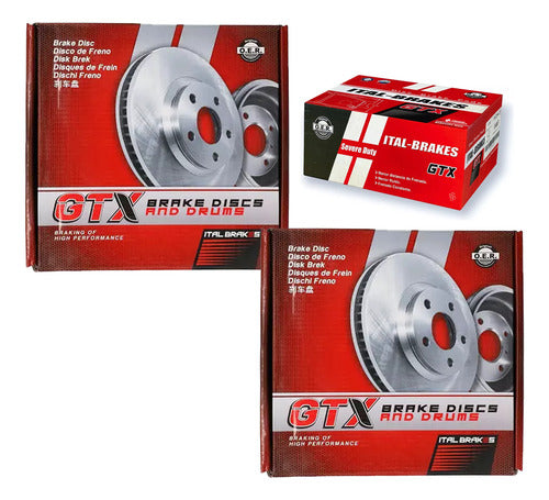 Discos Freno Con Pastilla Gtx Kia Carnival 2021 2024