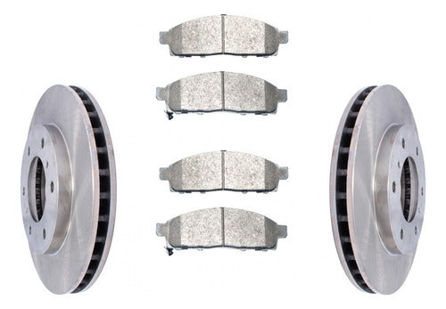 Disco Freno + Pastilla Mitsubishi Montero Sport 2008 2014