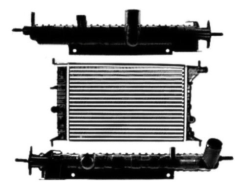 Radiador Motor Opel Vectra 2.0 X20xev Bencina 1994 1997
