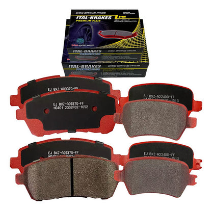 Kit Pastillas Delanteras + Traseras Freno Changan A500 2018 2023