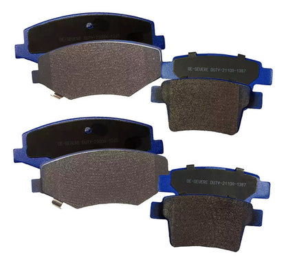 Kit Pastillas Delanteras + Traseras Freno Gtx Byd Tang 2020 2023