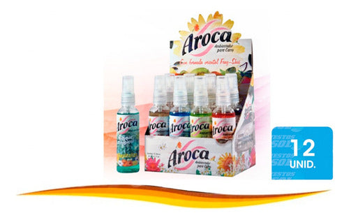 Ambientador Auto Spray Pack 12 Unidades Varios Aromas