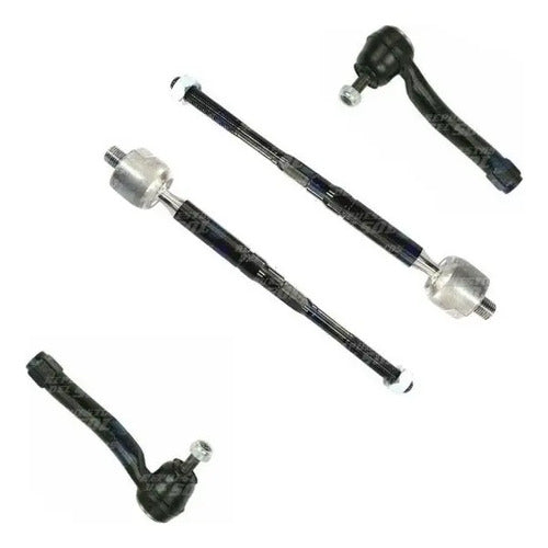 Brazo Axial Nissan Sentra 2008 2012 + Terminales Kit X 4