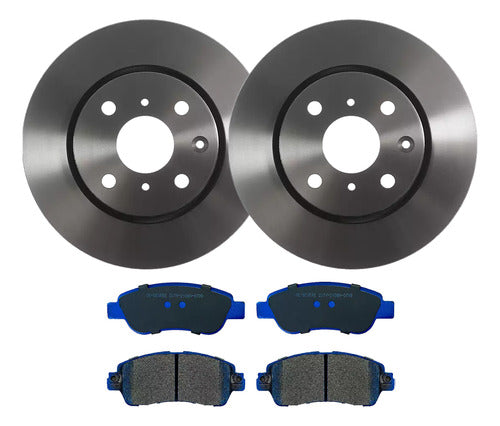 Discos Freno Con Pastilla Delanteras Byd F0 2010 2017