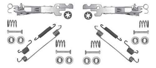 Kit Resorte Freno Trasero Citroen C-elysee Dv6dted Par