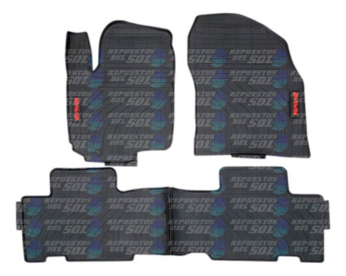 Piso Goma Toyota Rav4 2016 2019