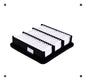 Filtro Aire Hyundai Elantra 2.0 Sedan G4gc 2006 2010