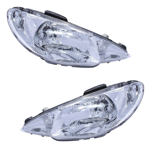 Optico Peugeot 206 1.4 2004 2010 Par