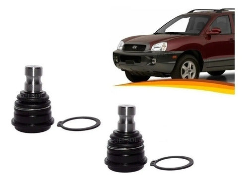 Rotula Bandeja Hyundai Santa Fe 2000 2013 Par