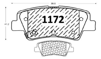 Pastilla Freno Kia Rio 3 2012 2017 Delanteras Traseras