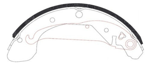 Balatas Freno Trasero Chevrolet Vivant 1.6 2003 2009
