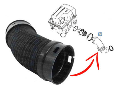 Manguera Filtro Aire Actyon Sport 2.0 D20t 2006 2011
