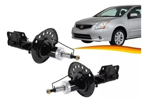 Par Amortiguador Delantero Nissan Sentra B16 2007 2012