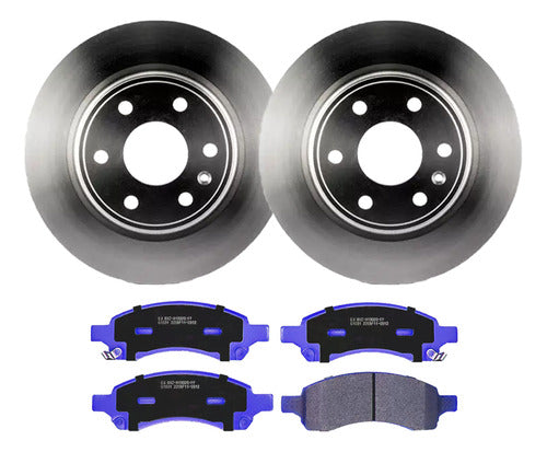 Discos Freno Con Pastilla Chevrolet Traverse 2009 2017