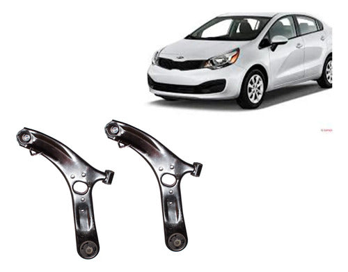 Bandejas Suspension Kia Rio 2012 2017 El Par