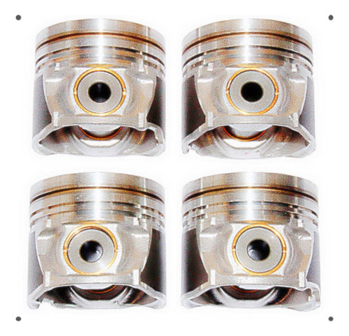 Juego Pistones Std Hyundai Trajet 2.0 D4ea F0 2003 2005