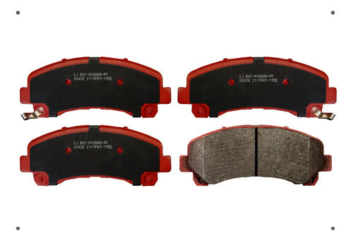 Pastilla Freno Ital Brakes Delantero Chevrolet S10 2016 2016