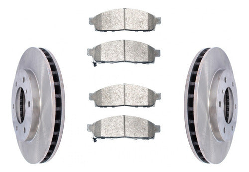 Disco Freno + Pastilla Mitsubishi Montero Sport 2002 2010