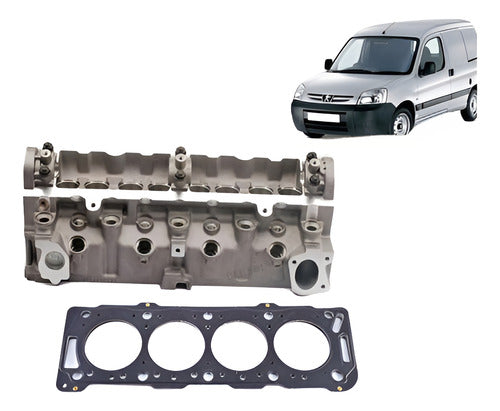 Culata Motor Peugeot Partner 1.9 2000 2007 Dw8 + Empaque