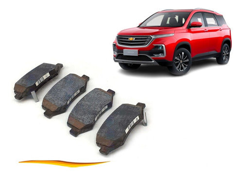 Pastilla Freno Trasero Chevrolet Captiva 2019 2021