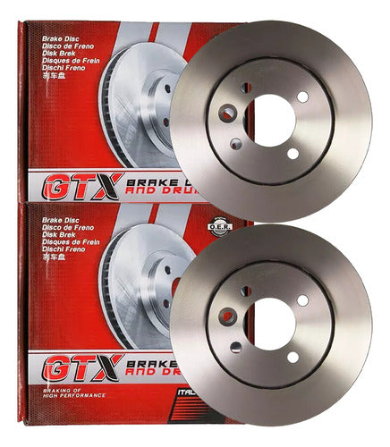 Par Discos Freno Delantero Mg3 1.5 2012 2024
