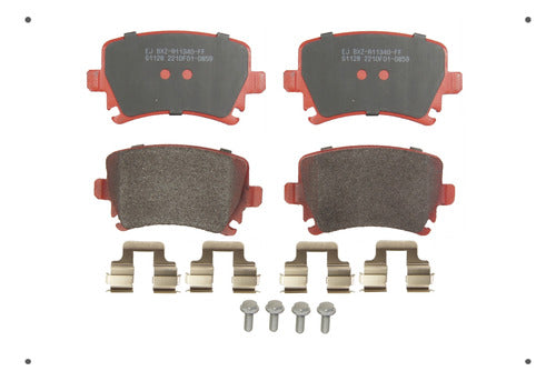 Pastilla Freno Ital Brakes Trasera Audi A4 2005 2010