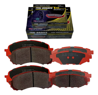 Kit Pastillas Delanteras + Traseras Freno Subaru Impreza Sx 2012 2020