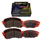Kit Pastillas Delanteras + Traseras Freno Subaru Impreza Sx 2012 2020