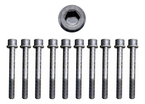 Set Perno Culata Chevrolet Luv 2.3 4zd1 1989 1998 10 pzas