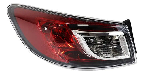 Farol Trasero Exterior Izquierdo Mazda 3 Sedan 2011 2014 Rojo