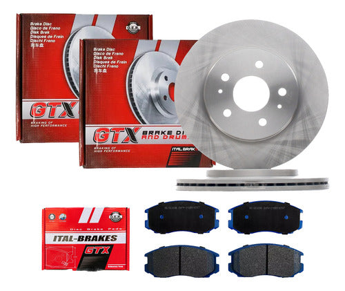 Discos Freno Con Pastilla Toyota Rush 2016 2019