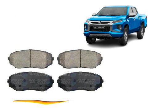 Pastilla Freno Delanteras Mitsubishi L200 Dakar 2020 - 2022