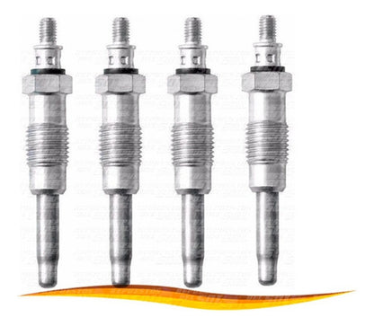 Juego 4 Bujías Incandescentes Citroen Berlingo 1.9 1997-99