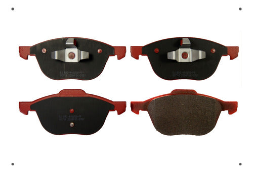 Pastilla Freno Ital Brakes Delantero Ford Focus 2008 2008