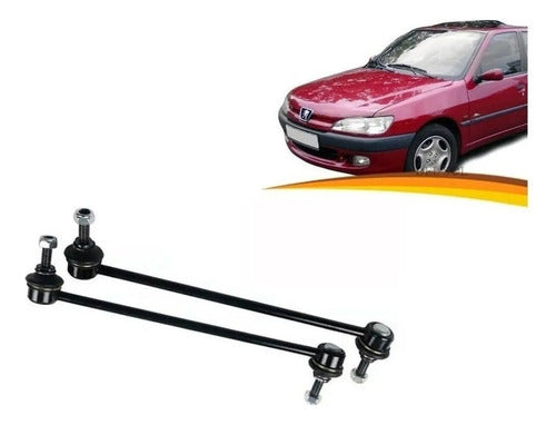Bieleta Estabilizad Delantera Peugeot 306 1992 / 2000 El Par