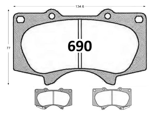 Pastilla Freno Jac T6 2022 2024 Delanteras + Traseras