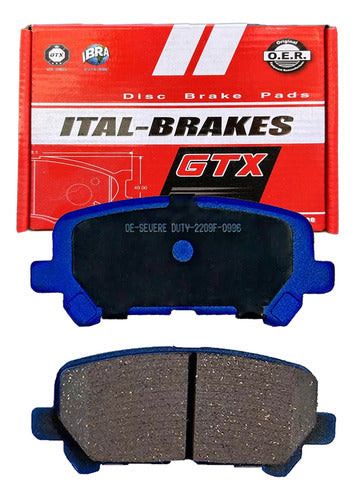 Pastilla Freno Honda Pilot 2008 2016 Traseras