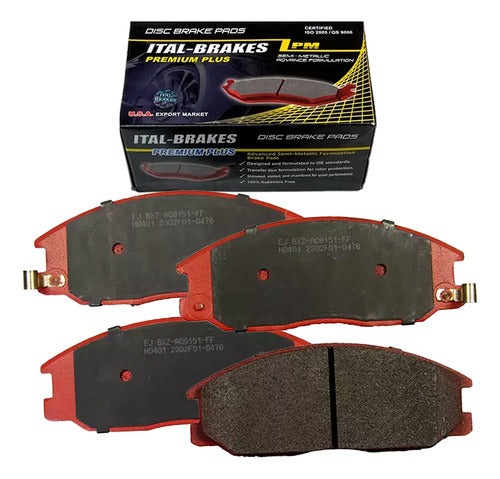 Kit Pastillas Delanteras + Traseras Freno Ssangyong Stavic 2004 2021