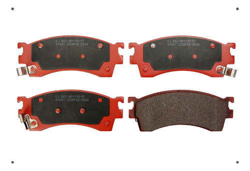 Pastilla Freno Ital Brakes Delantero Mazda Premacy 2000 2014