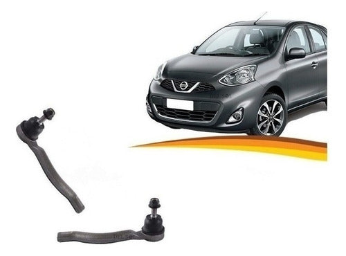Extremo Direccion Nissan March 2014 2018 Interior