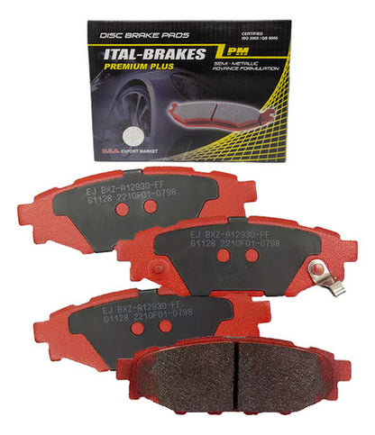 Kit Pastillas Delanteras + Traseras Freno Subaru Legacy 2004 2015