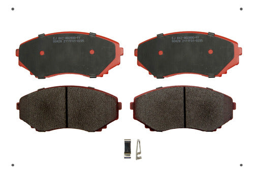 Pastilla Freno Ital Brakes Delantero Mazda Mpv 2000 2010