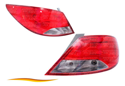Farol Trasero Hyundai Accent Rb 1.6 2016 2020 Par