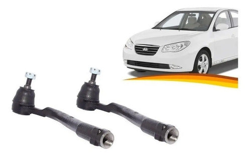 Terminal Direccion Hyundai Elantra 2007 2011 Par
