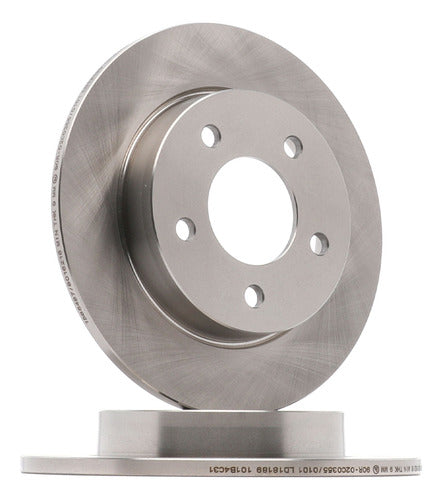 Par Discos Freno Mazda 3 2004 2013 Trasero