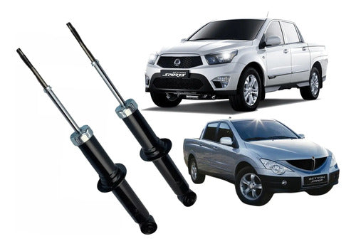 Amortiguadores Delantero Ssanyong Actyon 4x2 2007 2020 Par